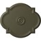 Ekena Millwork Waltz Ceiling Medallion (Fits Canopies up to 5 1/4"), 24"W x 20 1/2"H x 1 1/8"P, Witch Hazel CM24WAWHF - alternate 1